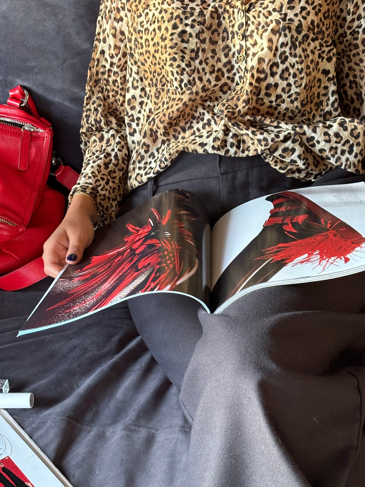 City pants in Charcoal