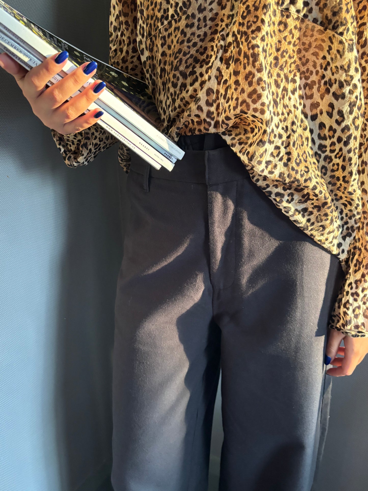 City pants in Charcoal