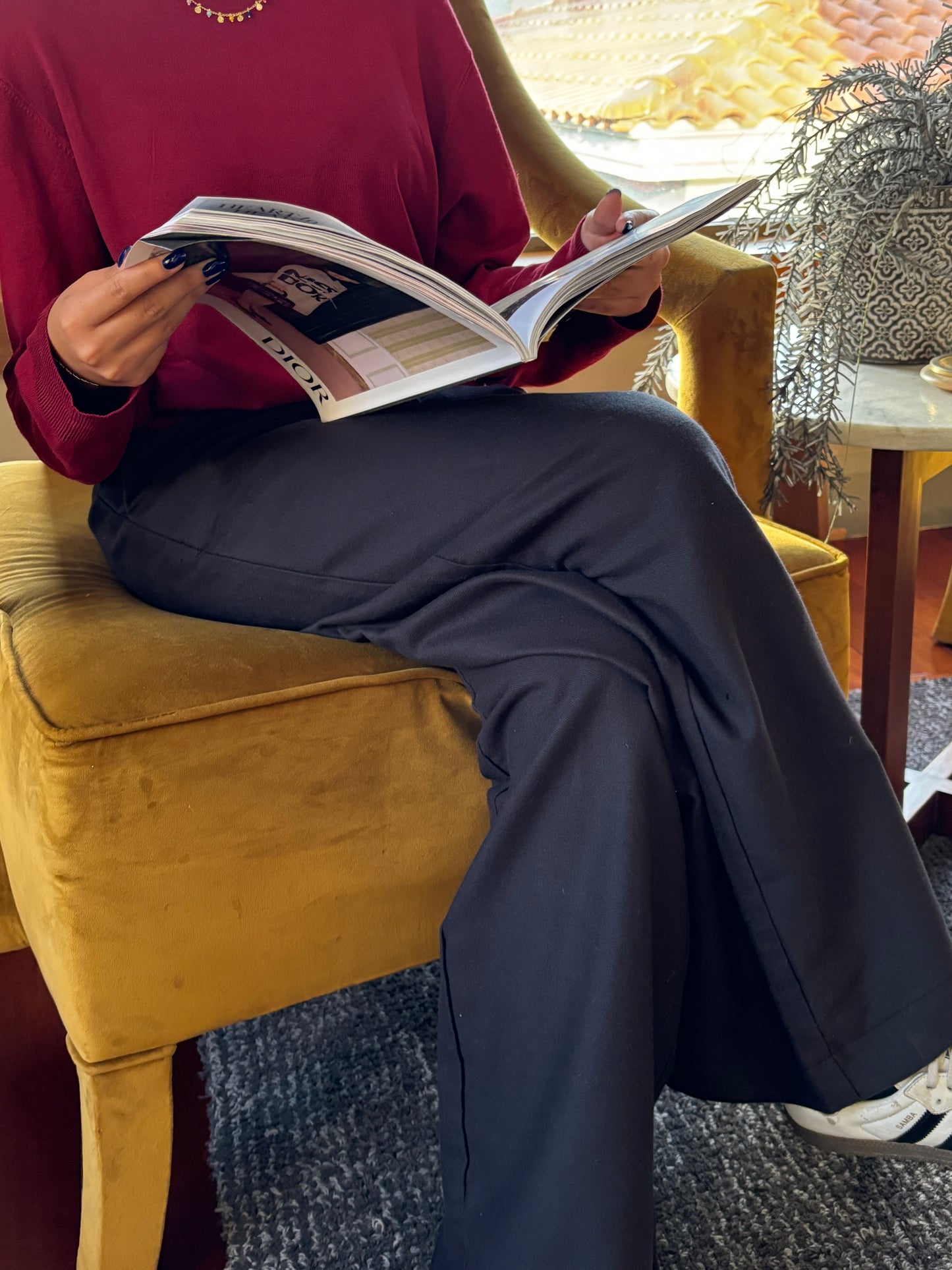 City pants in Charcoal