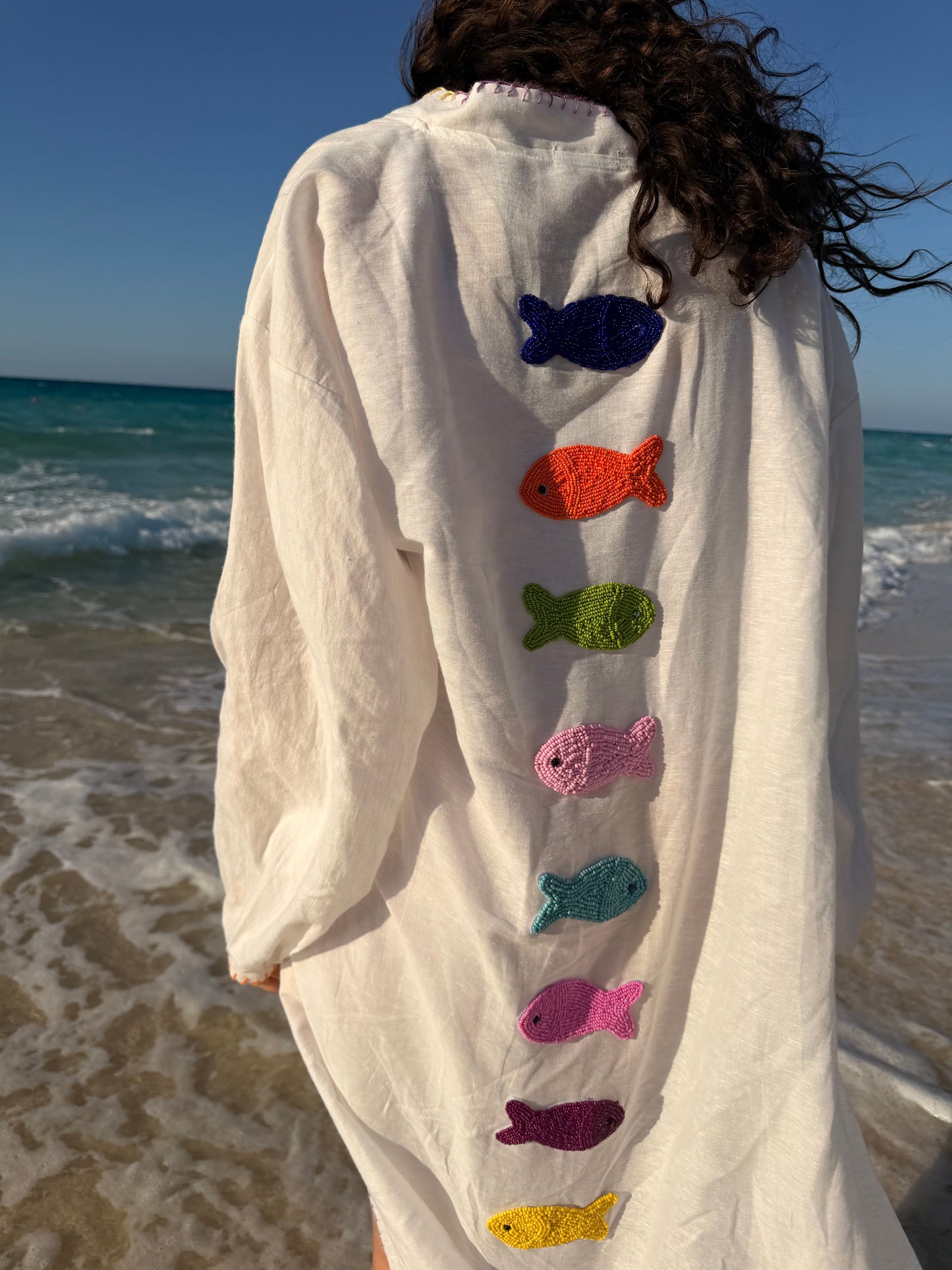 Catch of the Day Kimono